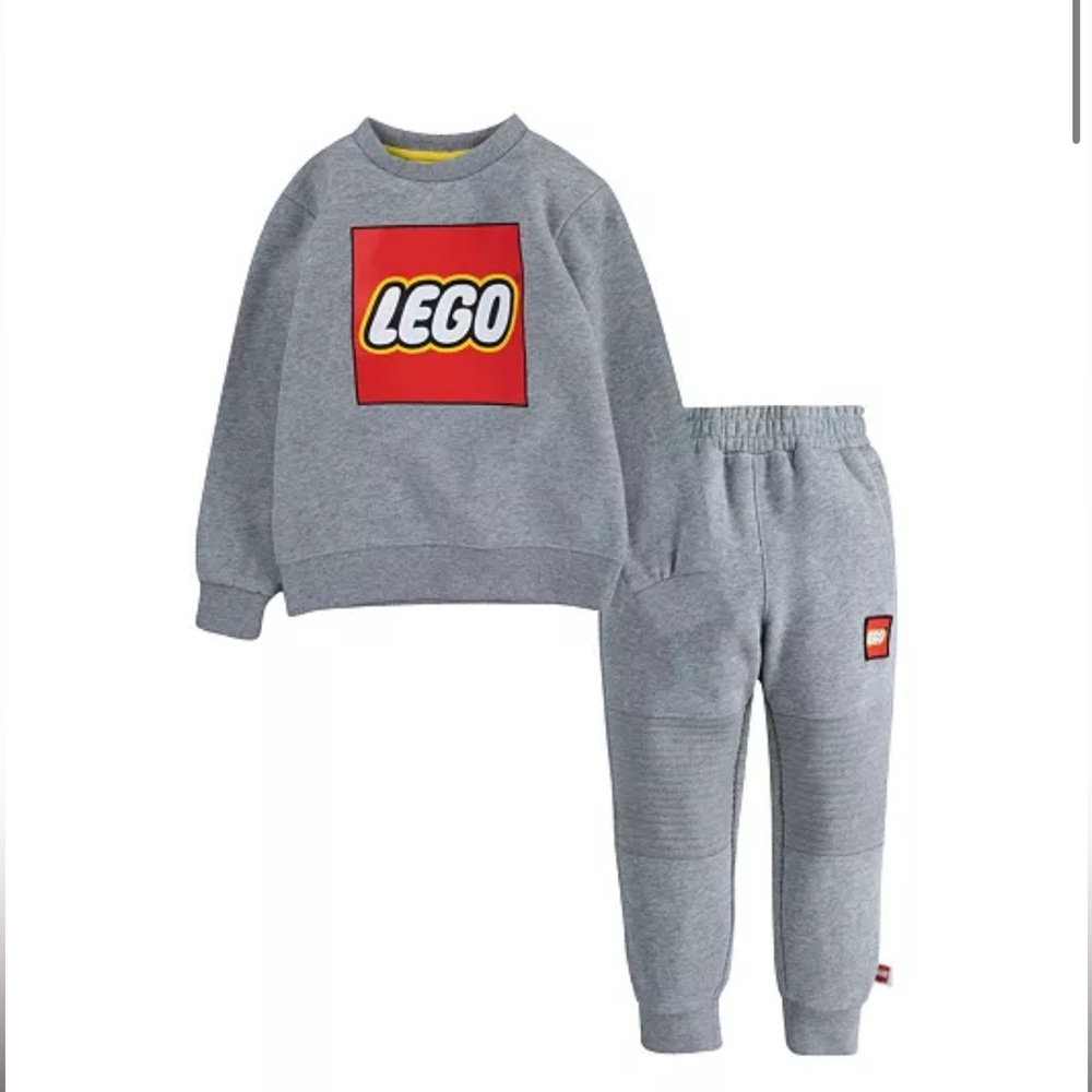 LEGO Toddler Boys Crewneck Sweatshirt and Joggers Set 4T